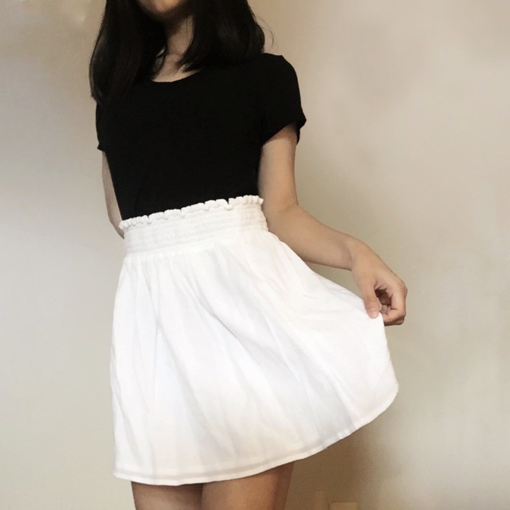 Gap White Skirt